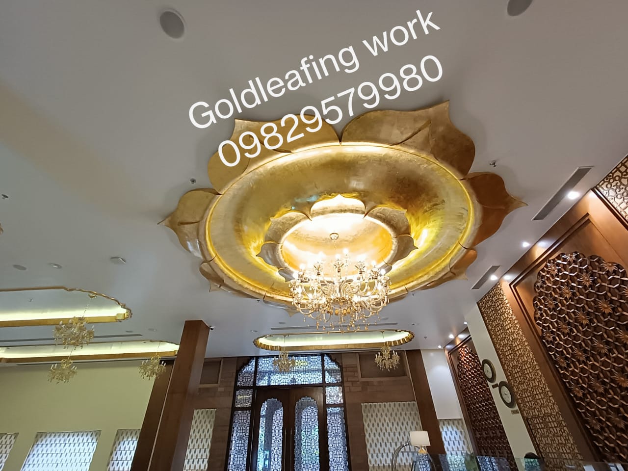Goldleafing in Dome - Jaipur Jaipur — Jaipur Gold Leaf
