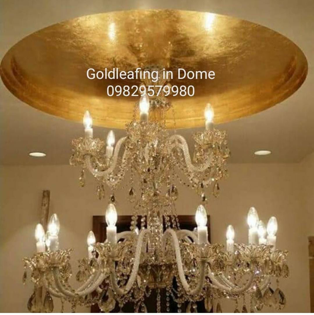 Goldleafing in Dome- Jaipur Jaipur — Jaipur Gold Leaf