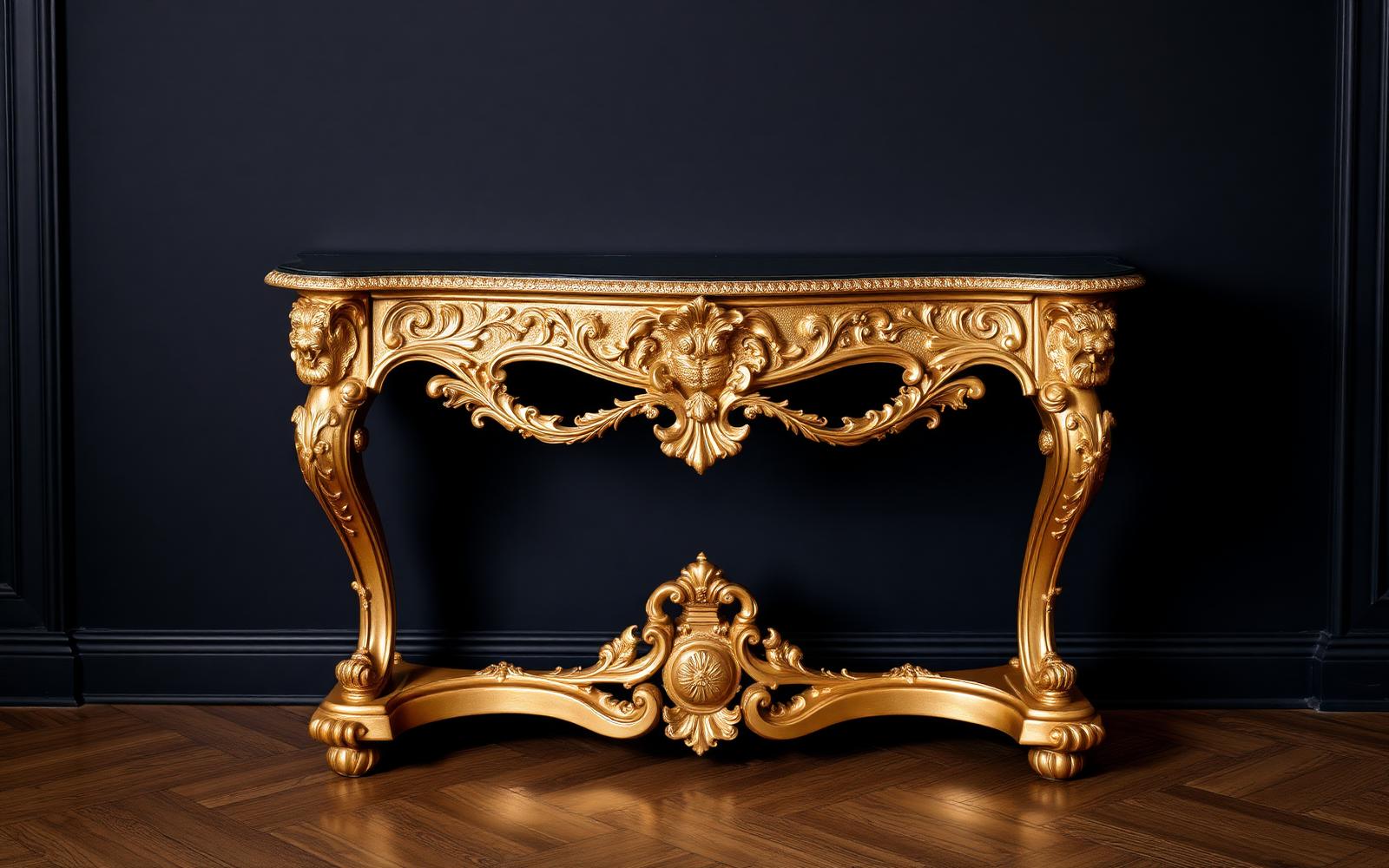 Gold leaf finish on bespoke furniture — Jaipur Gold Leaf