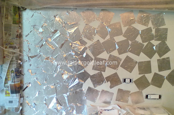 Bungalow Shyam Nagar Silver Leafing Texture