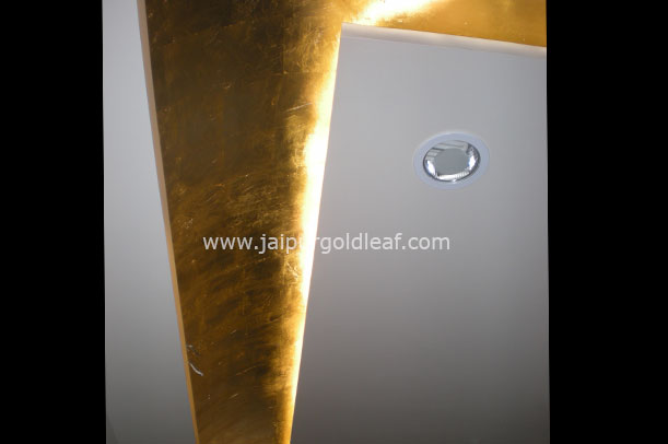 Goldleafing ceilling Bungalow at Jaipur