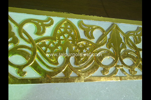 24k Goldleafing in Masjid - Gujrat
