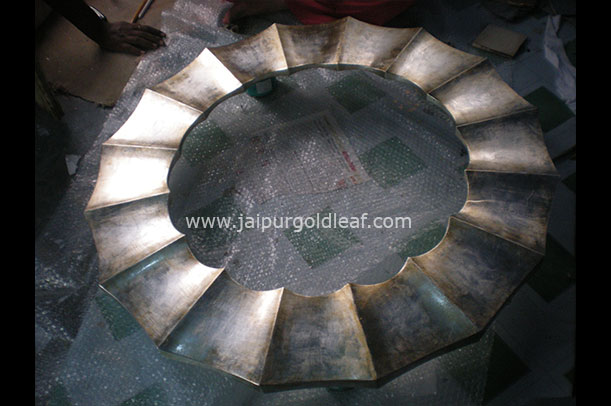 SILVER ANTIQUE FRAME HILTON HOTEL