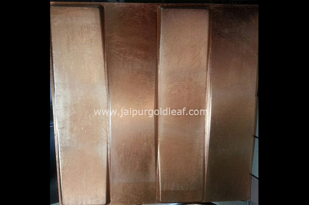Copper Leafing on Anel